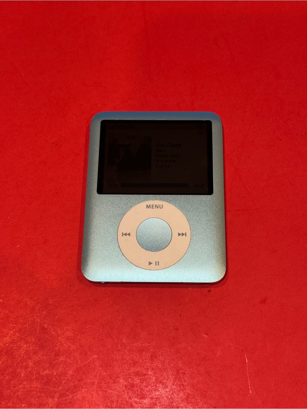 Apple iPod Nano 3rd Generation Blue (8GB) VTG Y2K Vintage 2000s MP3 Player - Picture 2 of 5